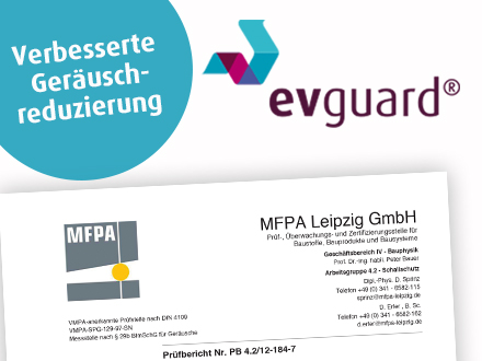 evguard Schallschutz Zertifikat
