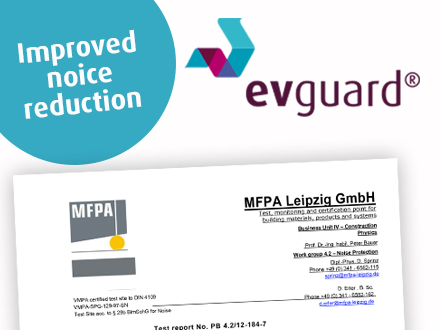evguard certificate sound reduction